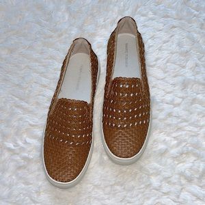 Marc Fisher Savvy woven  slip on 6 1/2. Worn 1 time!